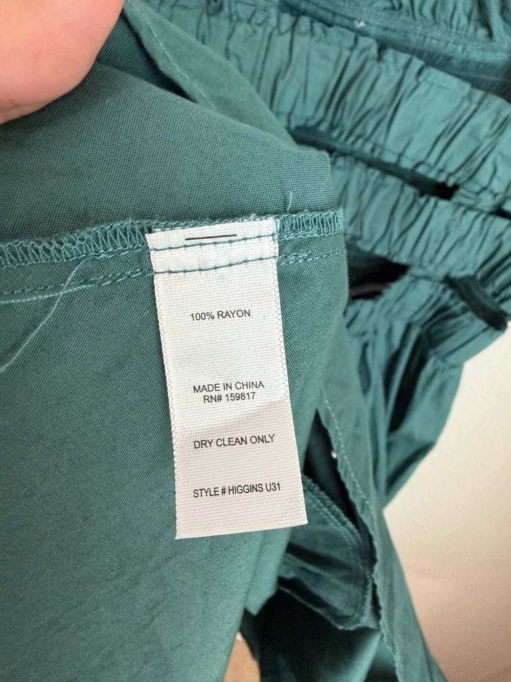 Altar'd State Green Smocked Ruffle Mini Dress - Picture 5 of 5